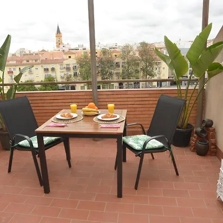 Grande Con Terraza Privada, Centro Homestay *